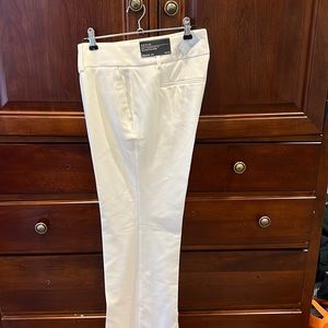 Ann Taylor Cream Petite Pants